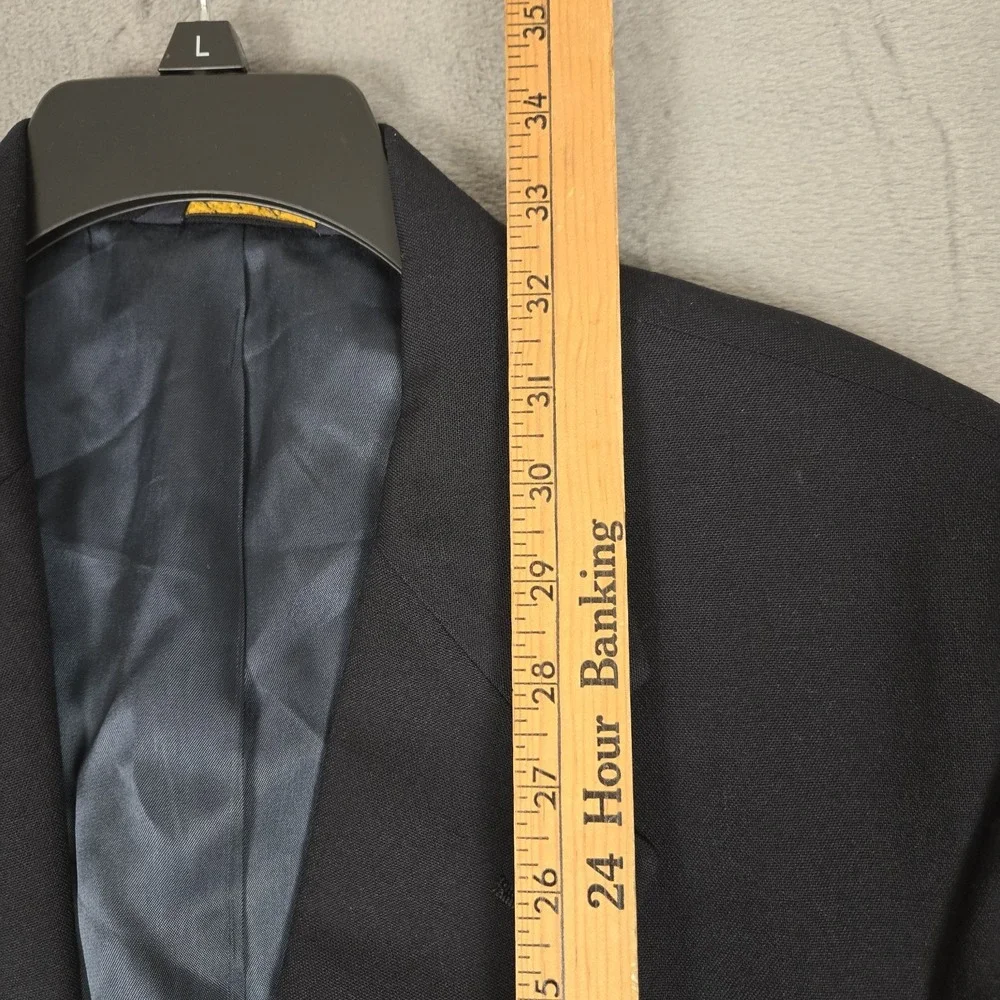 VTG Brooks Brothers Blazer Mens 43R Brooksease Gold Button Wool Coat USA *READ